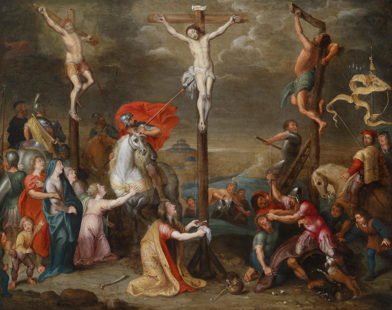 Chrystus na krzyżu autorstwa Simon de Vos