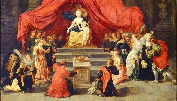 Hołd dla Wenus autorstwa Simon de Vos