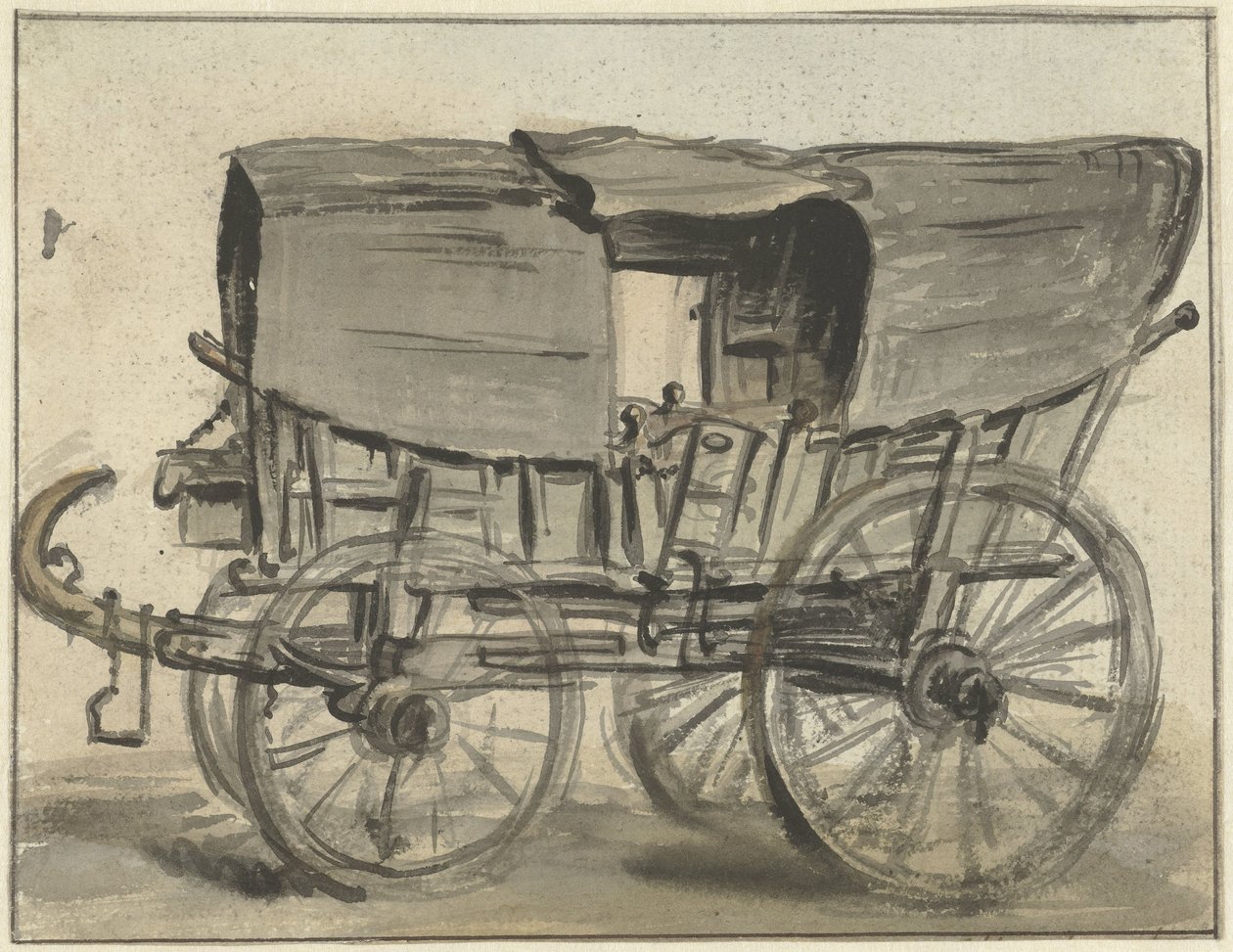 kryty wagon autorstwa Simon Andreas Krausz