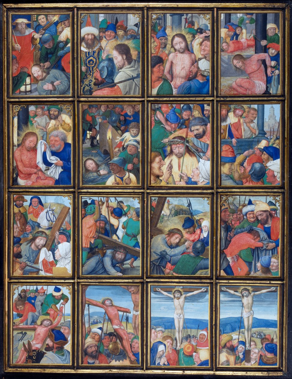 Tafel aus dem Stein-Quadriptychon autorstwa Simon Bening