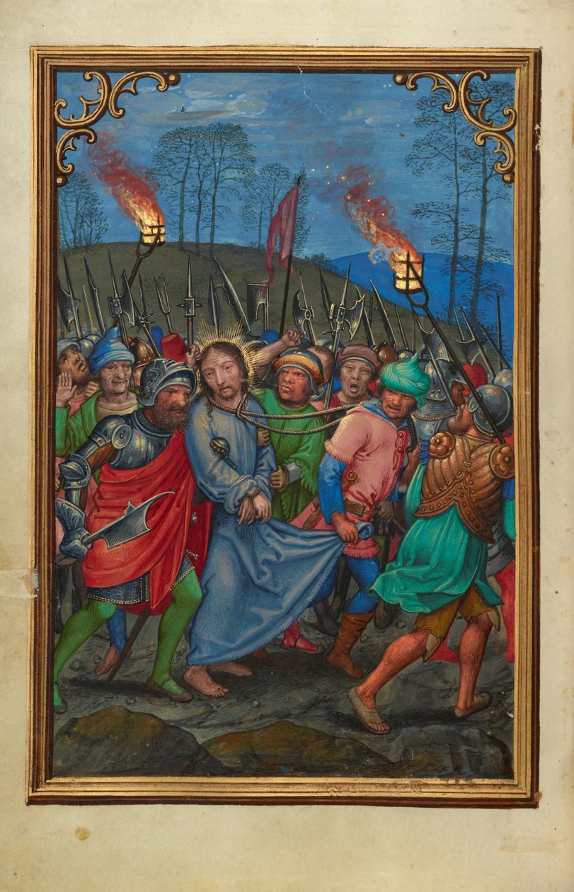 Die Verhaftung Christi autorstwa Simon Bening