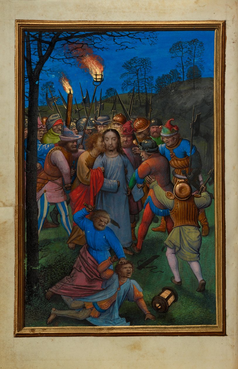 Der Verrat Christi autorstwa Simon Bening