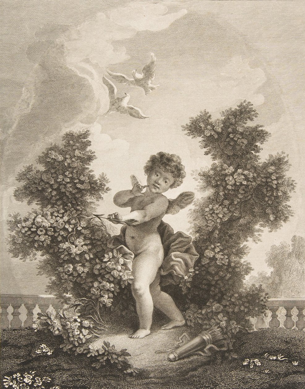 Sentinel Love, n.d., n.d. autorstwa Simon Charles Miger