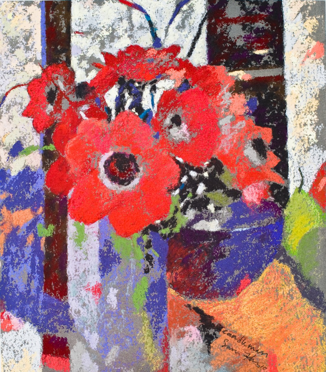 Candlemass, 2010 (pastel na papierze) autorstwa Simon Fletcher