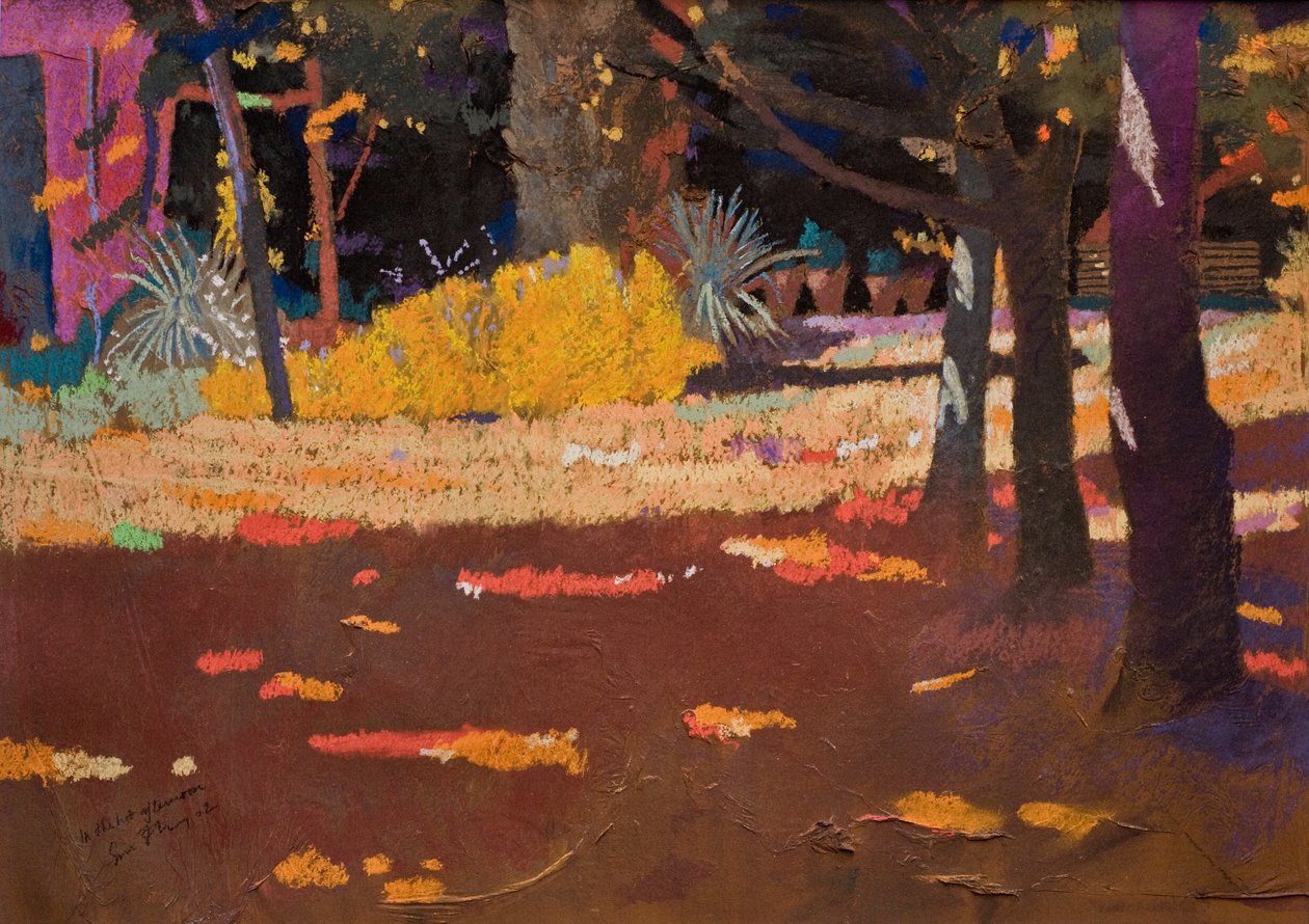 W gorące popołudnie (pastel na papierze) autorstwa Simon Fletcher