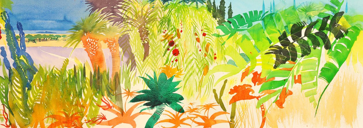 Tropical, 2016 (nośnik na bazie wody) autorstwa Simon Fletcher