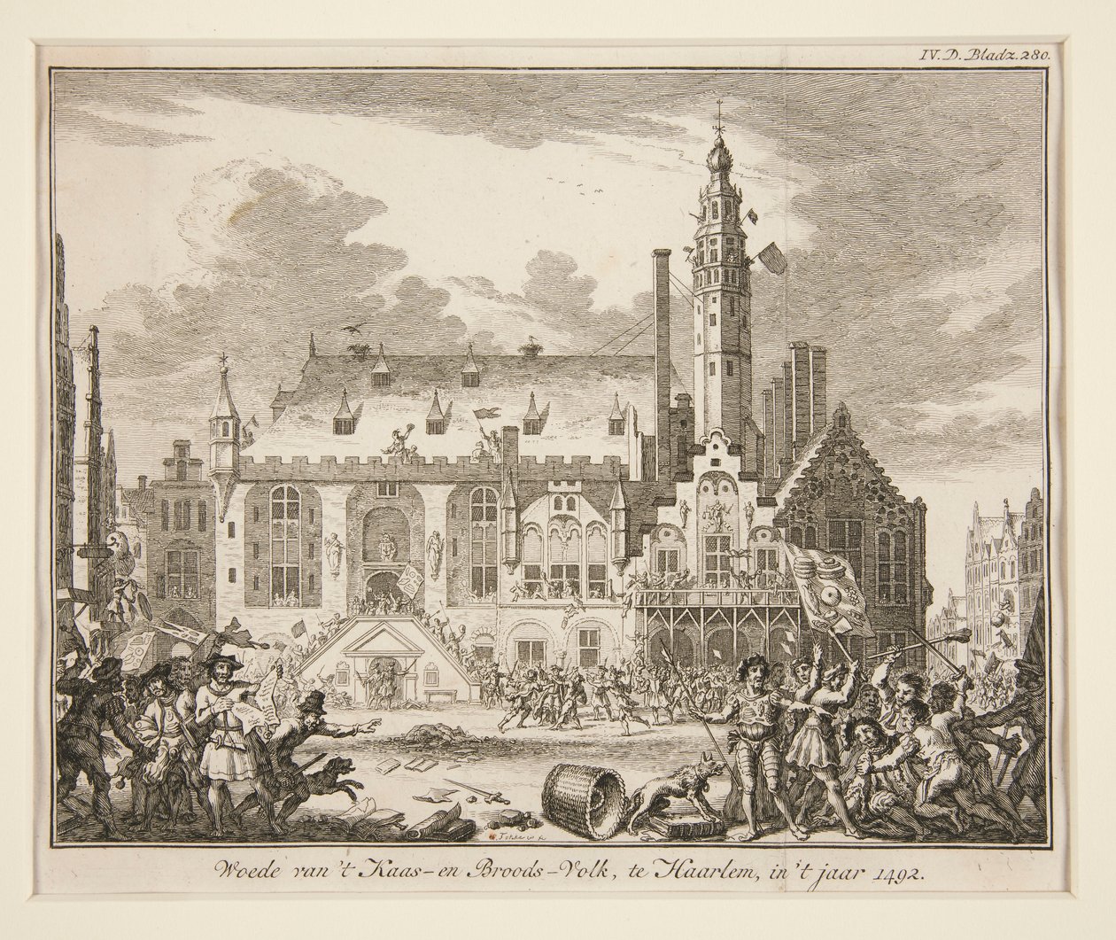 gniew autorstwa Simon Fokke