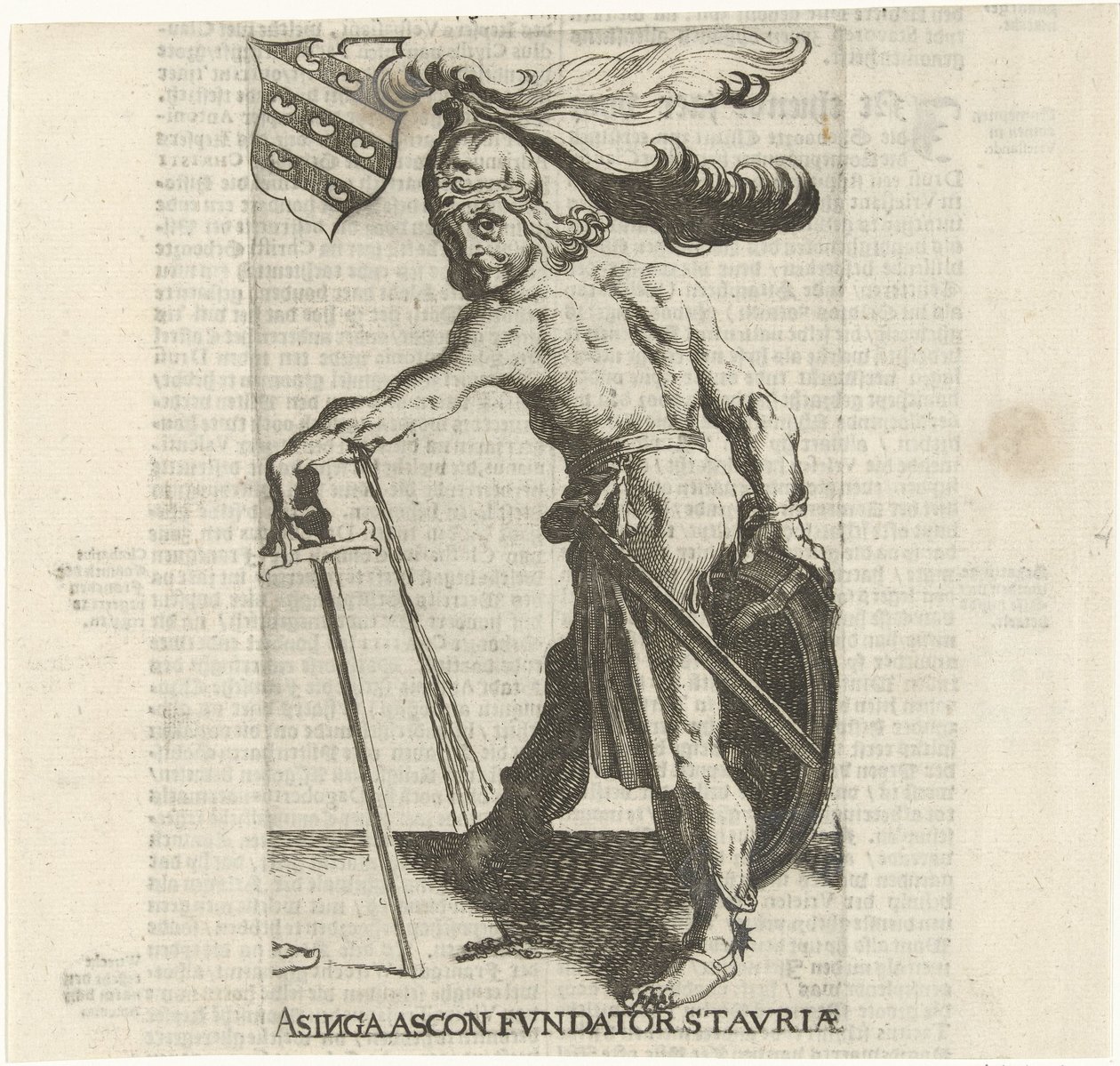 Asinga Ascon autorstwa Simon Frisius