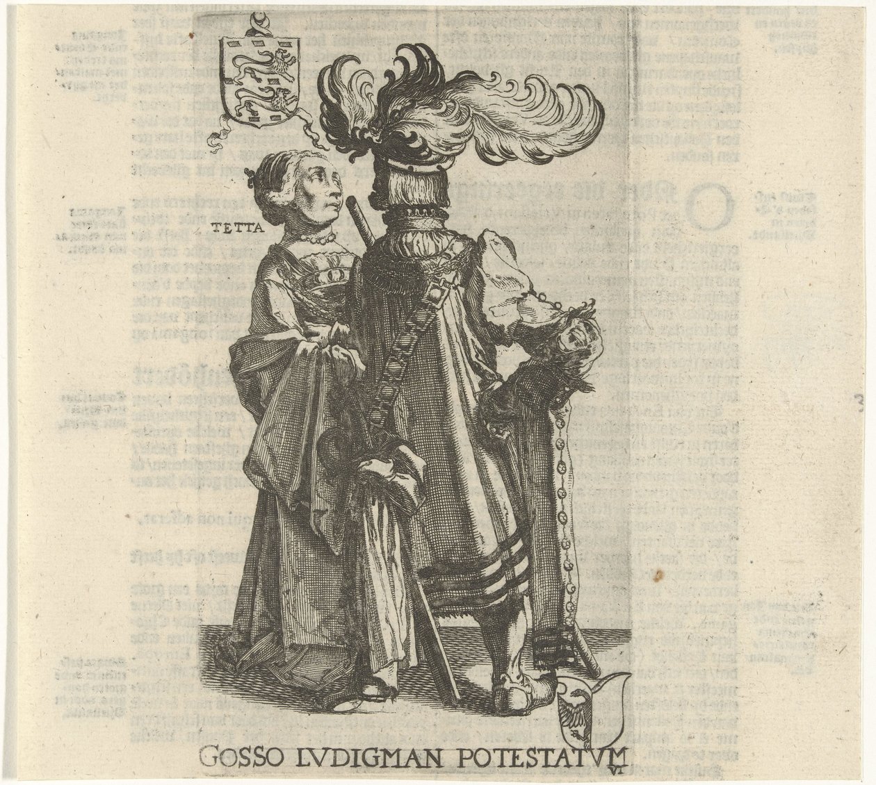 Gosso Ludigman autorstwa Simon Frisius