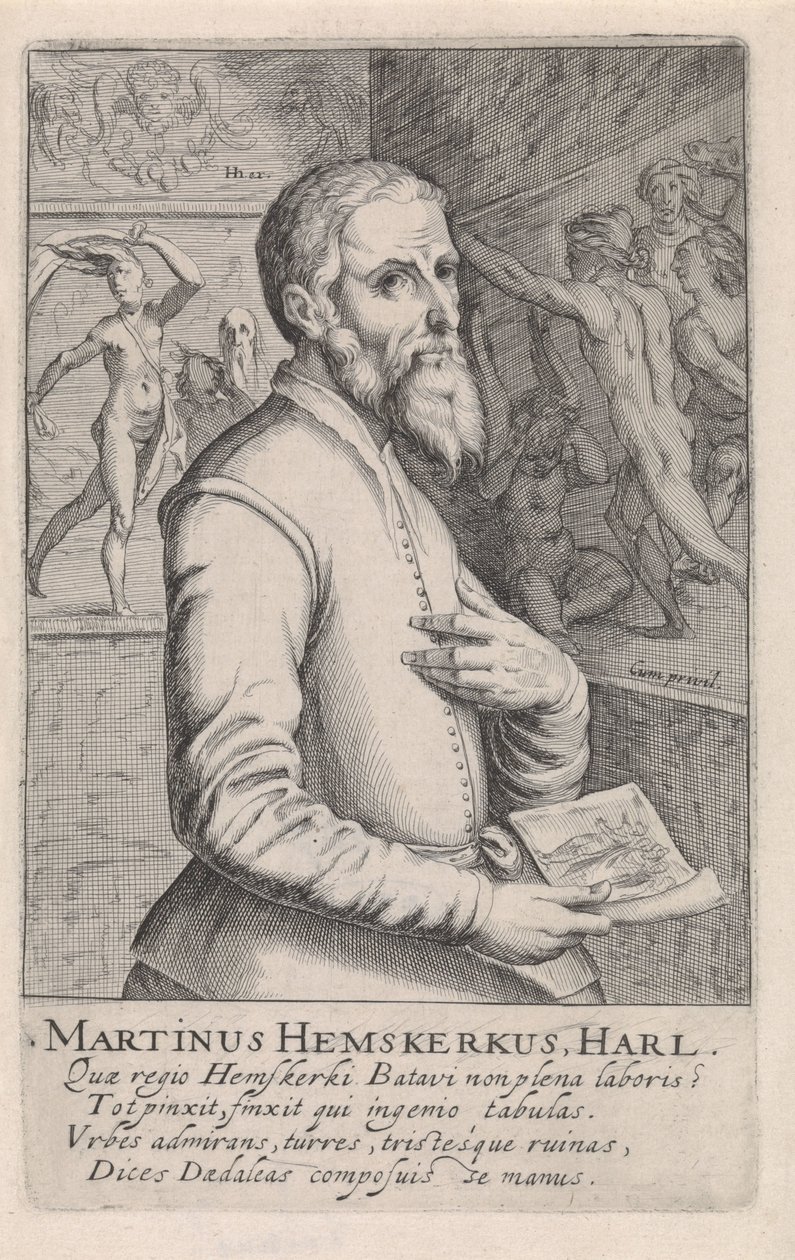 Portret Maartena van Heemskercka autorstwa Simon Frisius