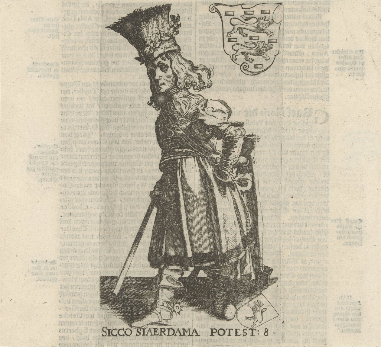 Sicko Sjaerdema autorstwa Simon Frisius