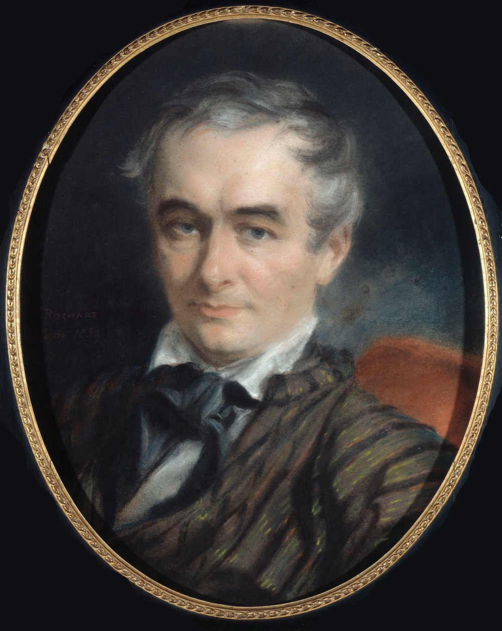 Portret pisarza Prospera Mérimée 1803-1870, 1852. autorstwa Simon Jacques Rochard