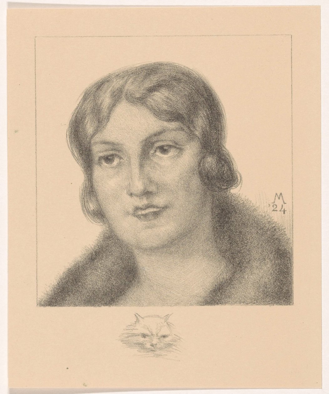Portret pani van Tienhoven-Hoyack autorstwa Simon Moulijn