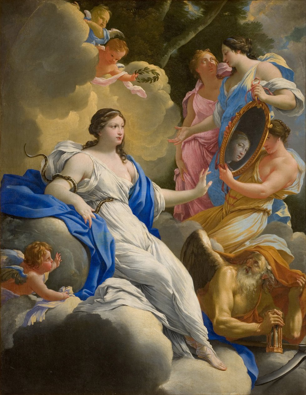 Alegoria Roztropności, 1645. autorstwa Simon Vouet