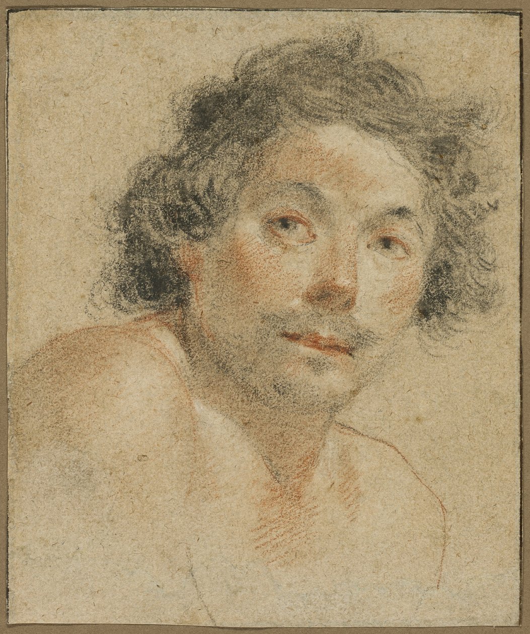 Popiersie Portret młodego mężczyzny autorstwa Simon Vouet