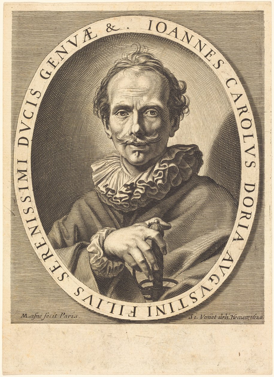 Jean Charles Doria autorstwa Simon Vouet