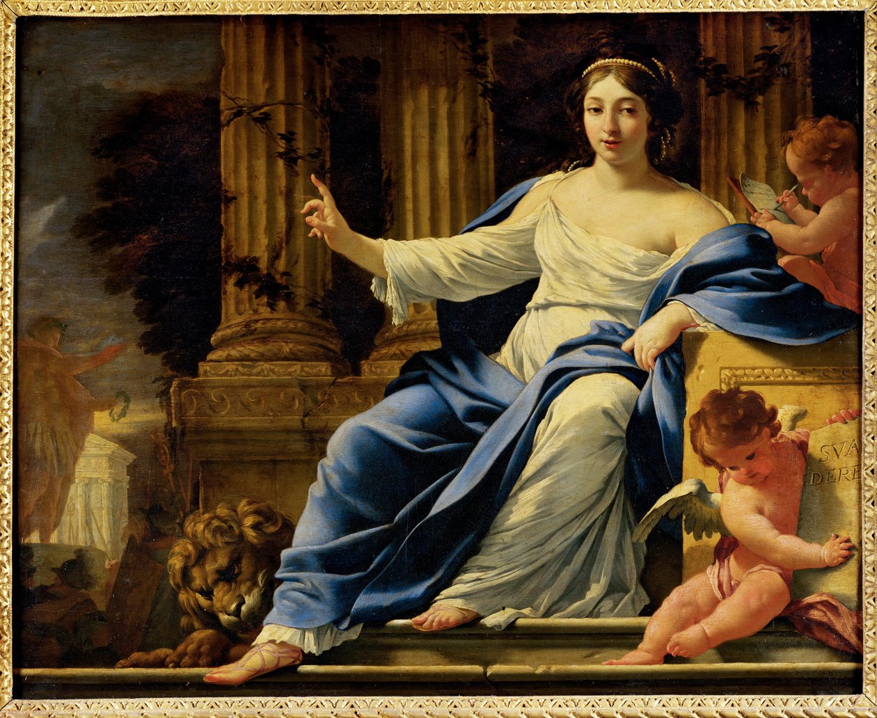 Polymnia, muza elokwencji - Polihymnia, muza
elokwencji ... autorstwa Simon Vouet