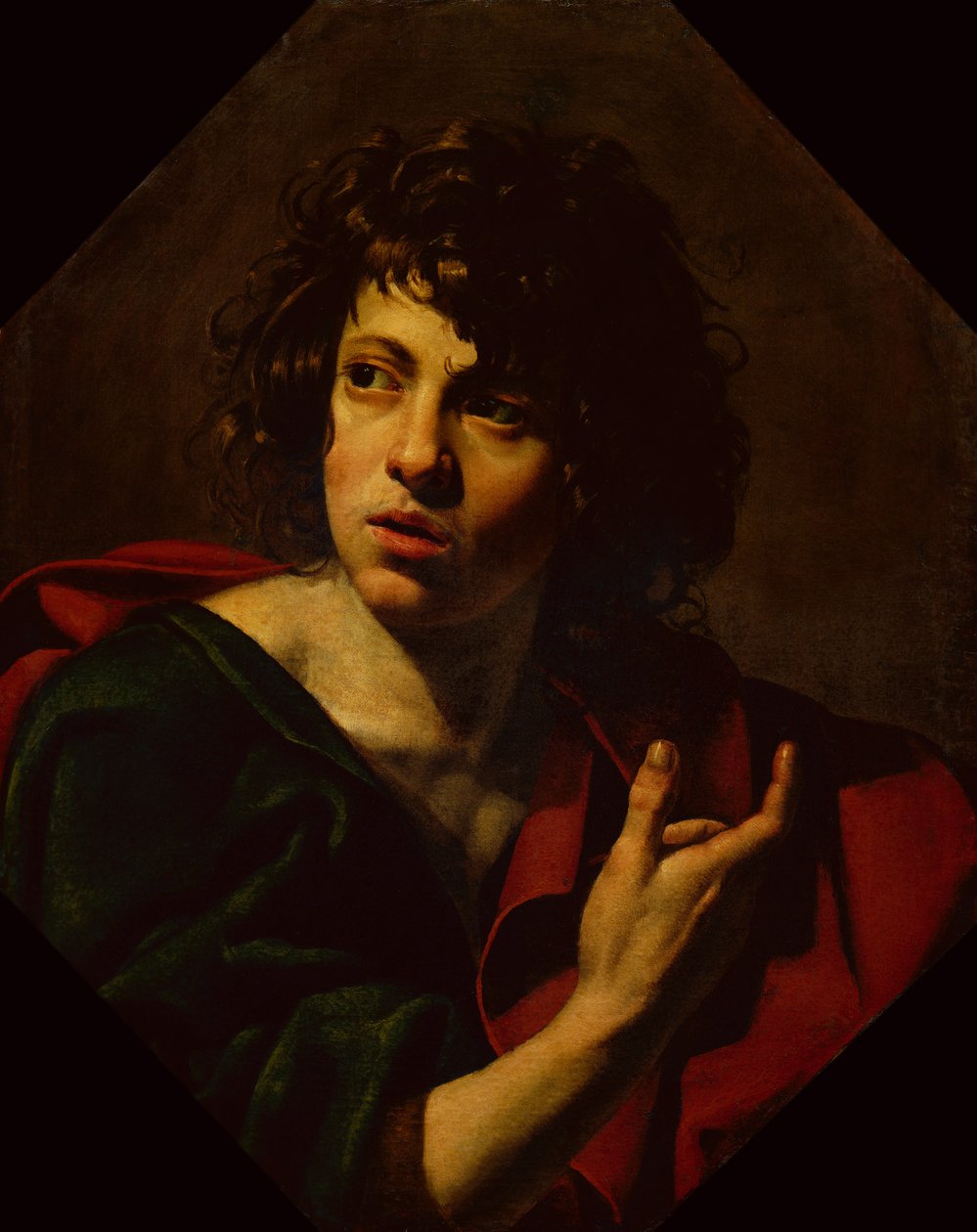 Św. Jan Ewangelista (olej na płótnie) autorstwa Simon Vouet