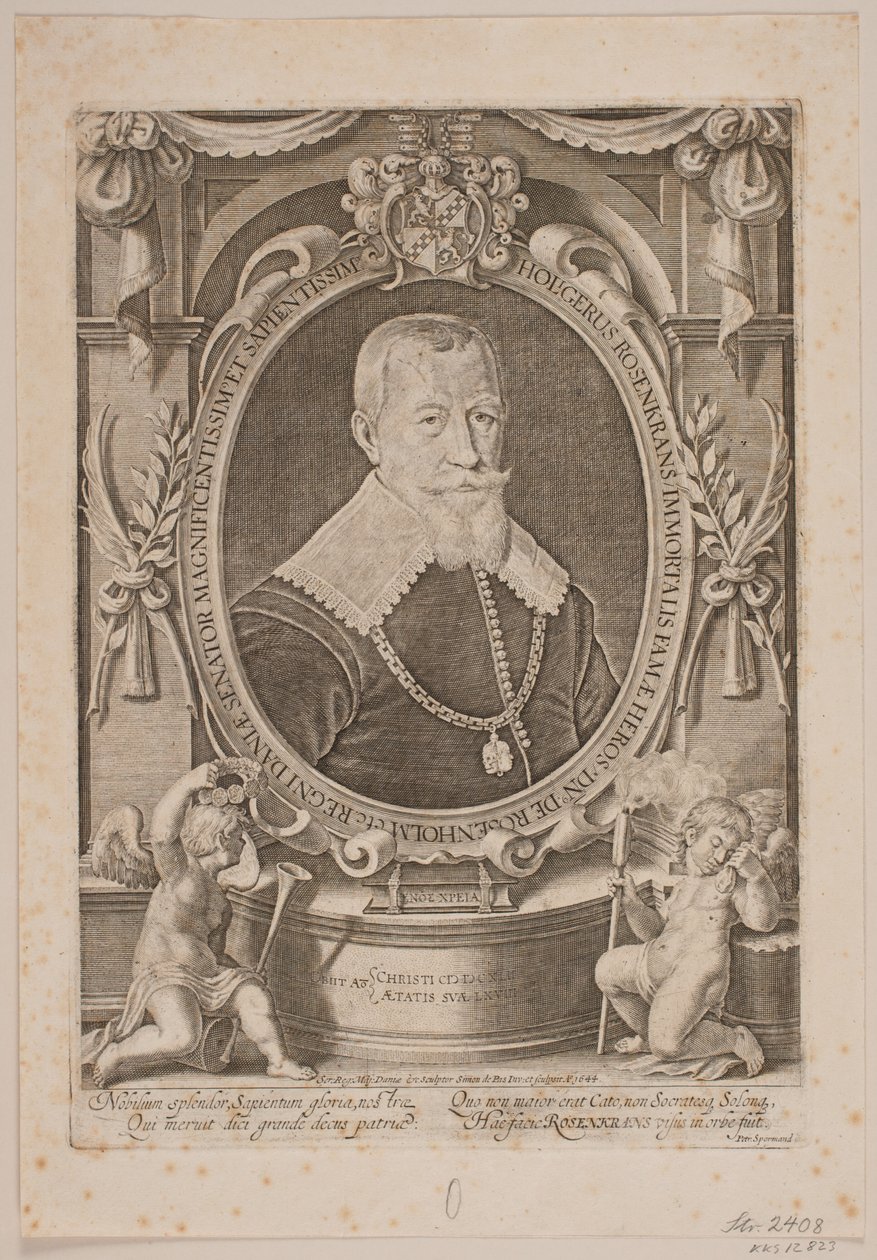 Holger Rosenkrantz autorstwa Simon de Pas