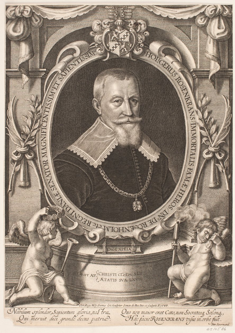 Holger Rosenkrantz autorstwa Simon de Pas