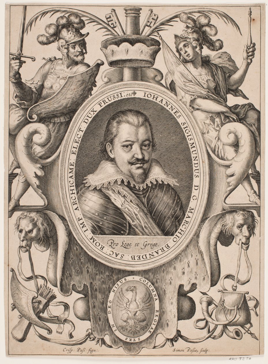 Elektor Johan Sigismund z Brandenburgii autorstwa Simon de Pas