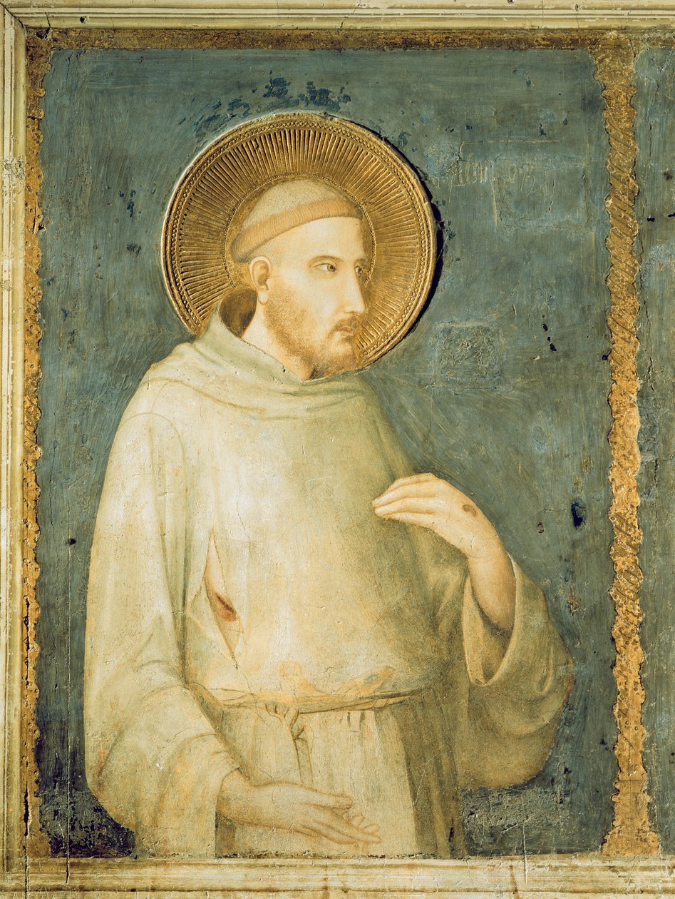 Św. Franciszek, 1318 autorstwa Simone Martini