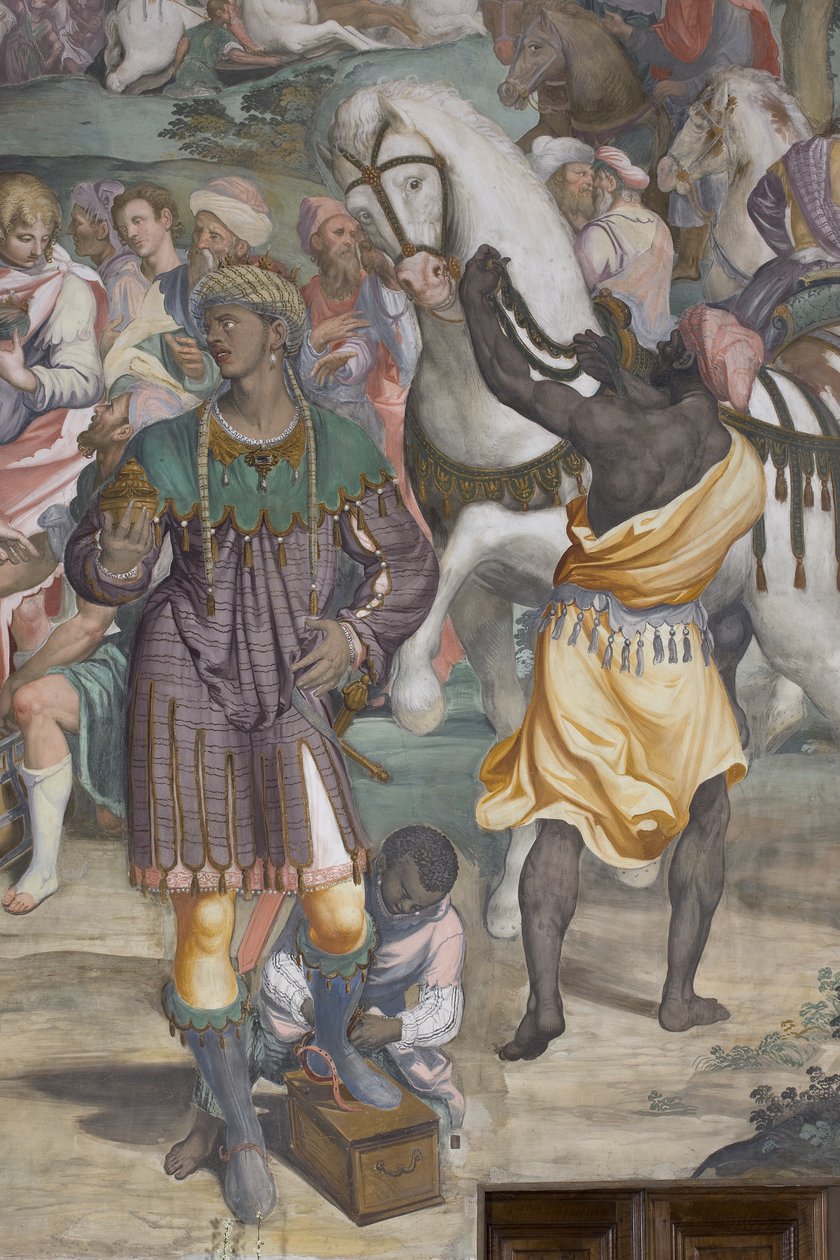 Adoracja Trzech Króli, Prezbiterium, 1578-82 autorstwa Simone Veneziano Peterzano