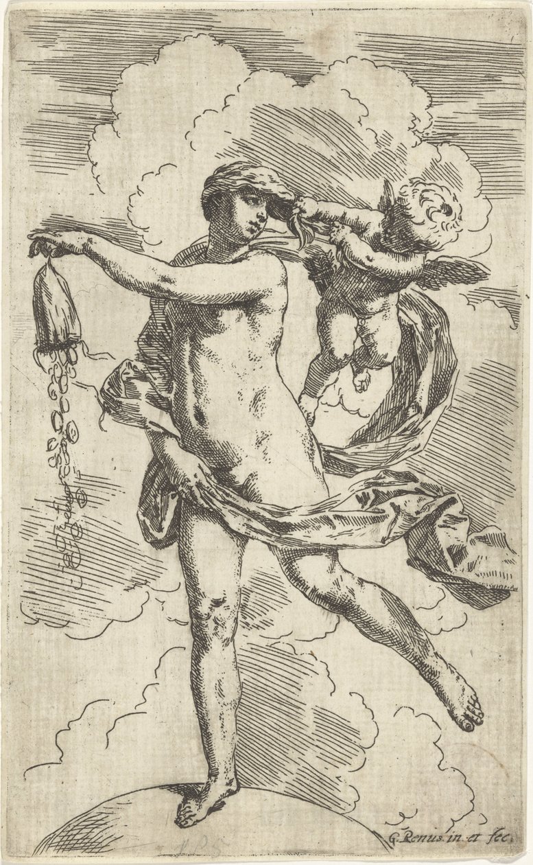 Fortuna autorstwa Simone Cantarini