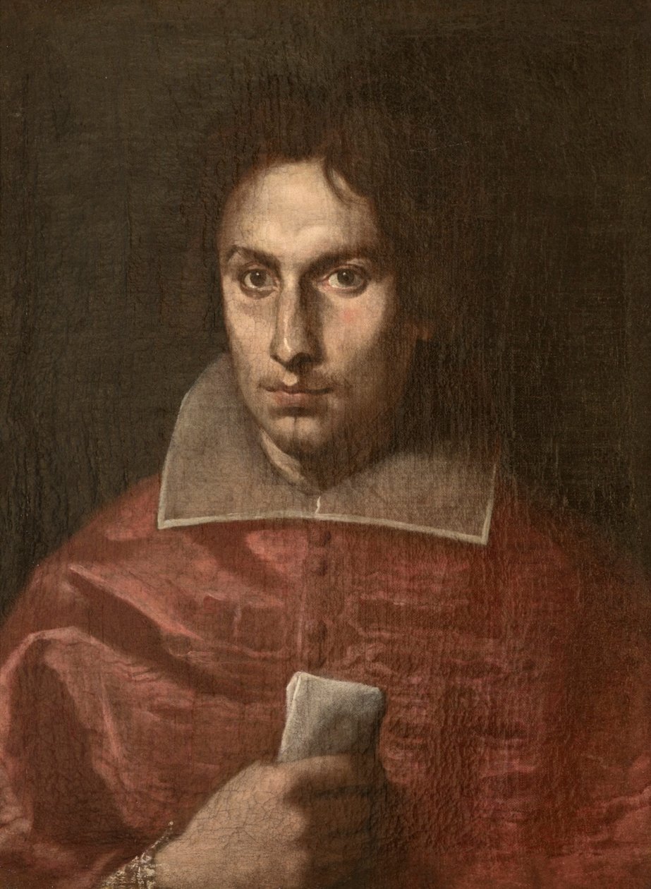 Portret kardynała Antonio Barberiniego autorstwa Simone Cantarini