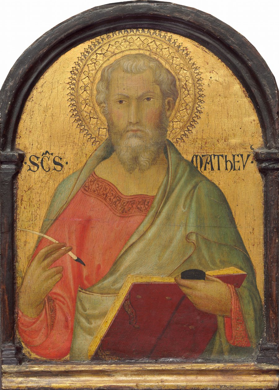 Św. Mateusz autorstwa Simone Martini