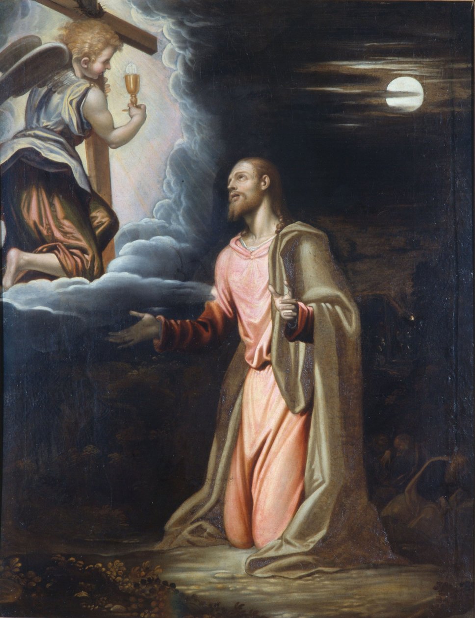 Chrystus w ogrodzie autorstwa Simone Peterzano