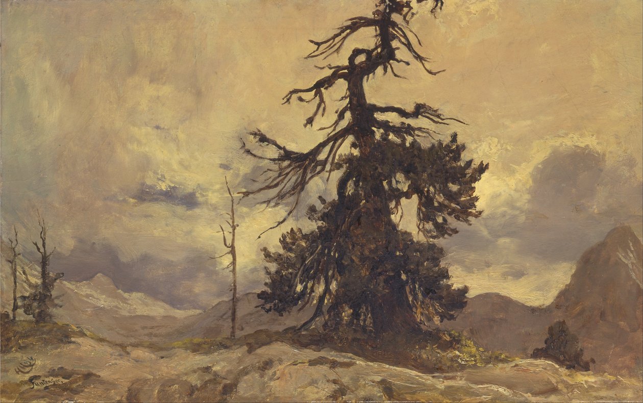 Umierający monarcha, Funtensee autorstwa Hubert von Herkomer