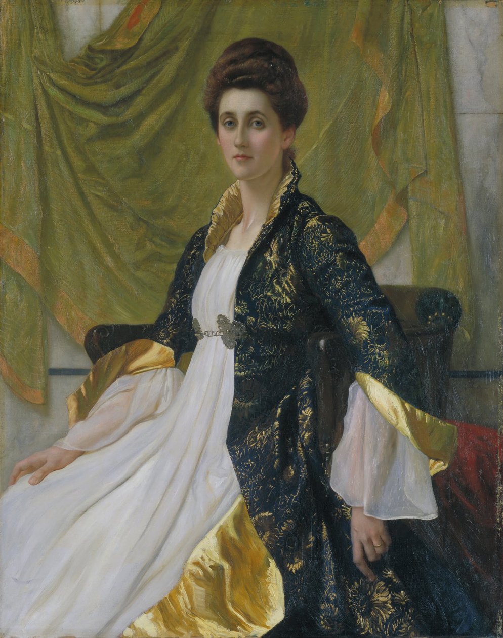 Portret pani Ernest Moon autorstwa William Blake Richmond