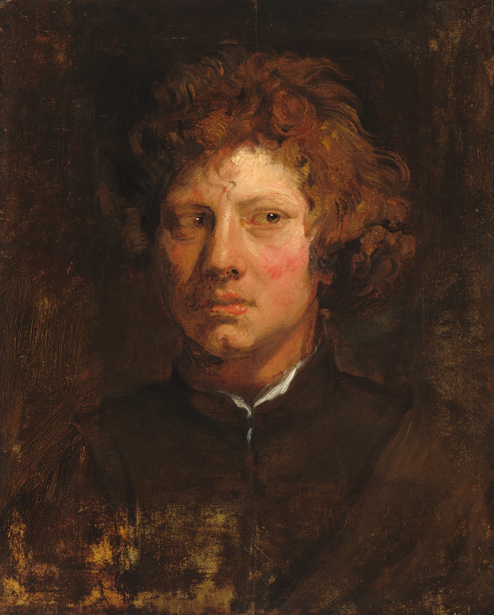 Głowa młodego mężczyzny autorstwa Sir Anthony van Dyck