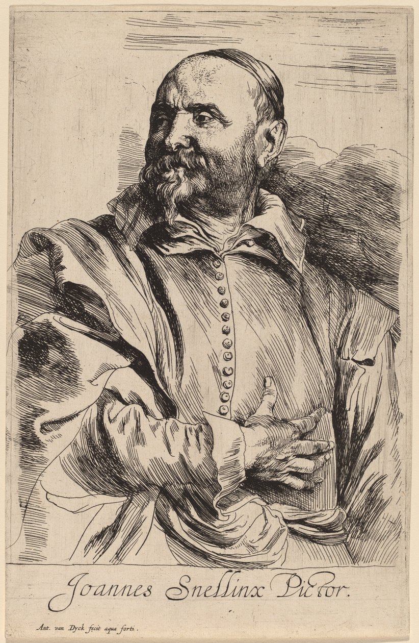 Jan Snellinx autorstwa Sir Anthony van Dyck