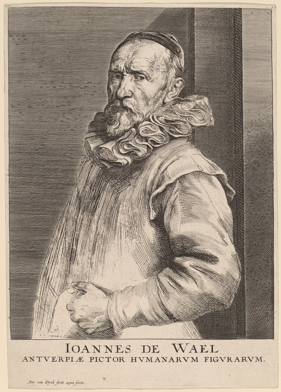 Jan de Wael autorstwa Sir Anthony van Dyck