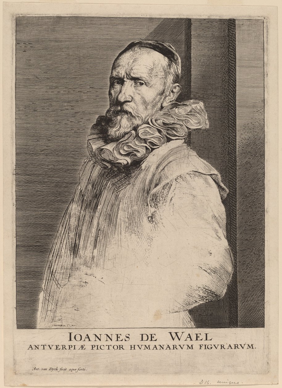 Jan de Wael autorstwa Sir Anthony van Dyck