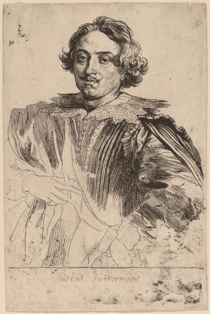 Justus Suttermans autorstwa Sir Anthony van Dyck