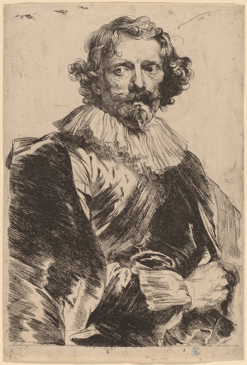 Lucas Vorsterman autorstwa Sir Anthony van Dyck