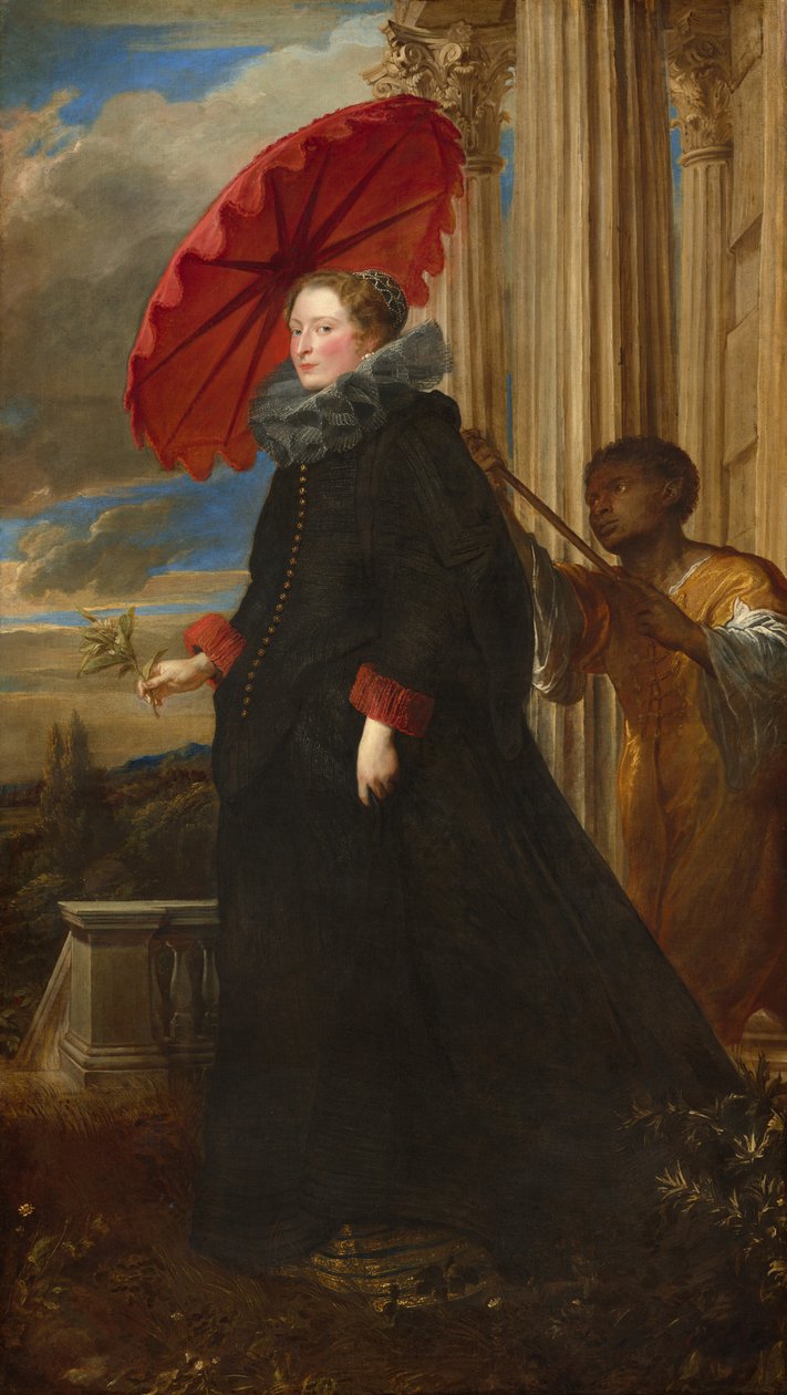 Marchesa Elena Grimaldi Cattaneo autorstwa Sir Anthony van Dyck
