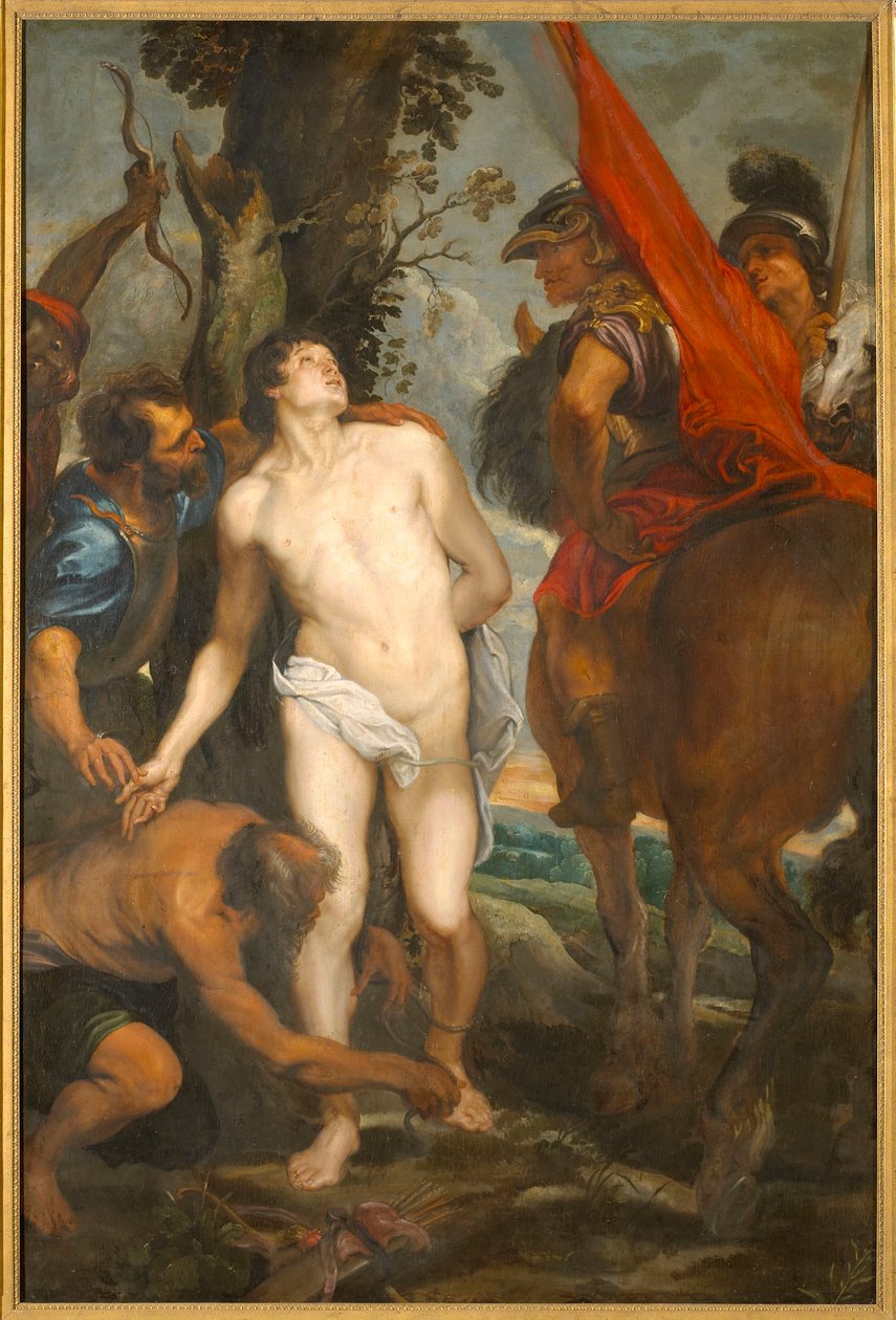 Św. Sebastian skazany na męczeństwo, c. 1620. autorstwa Sir Anthony van Dyck