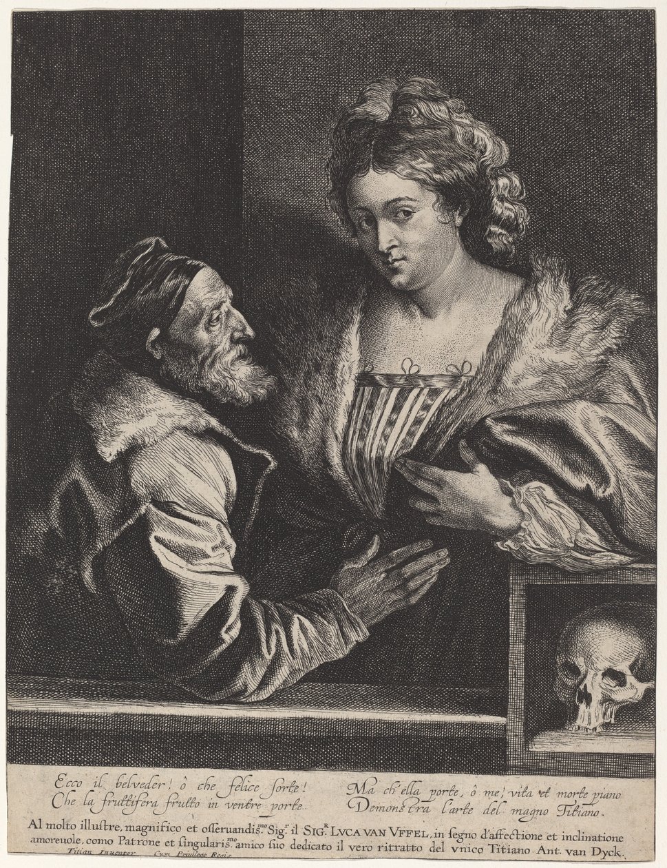 Kochanka Tycjana autorstwa Sir Anthony van Dyck