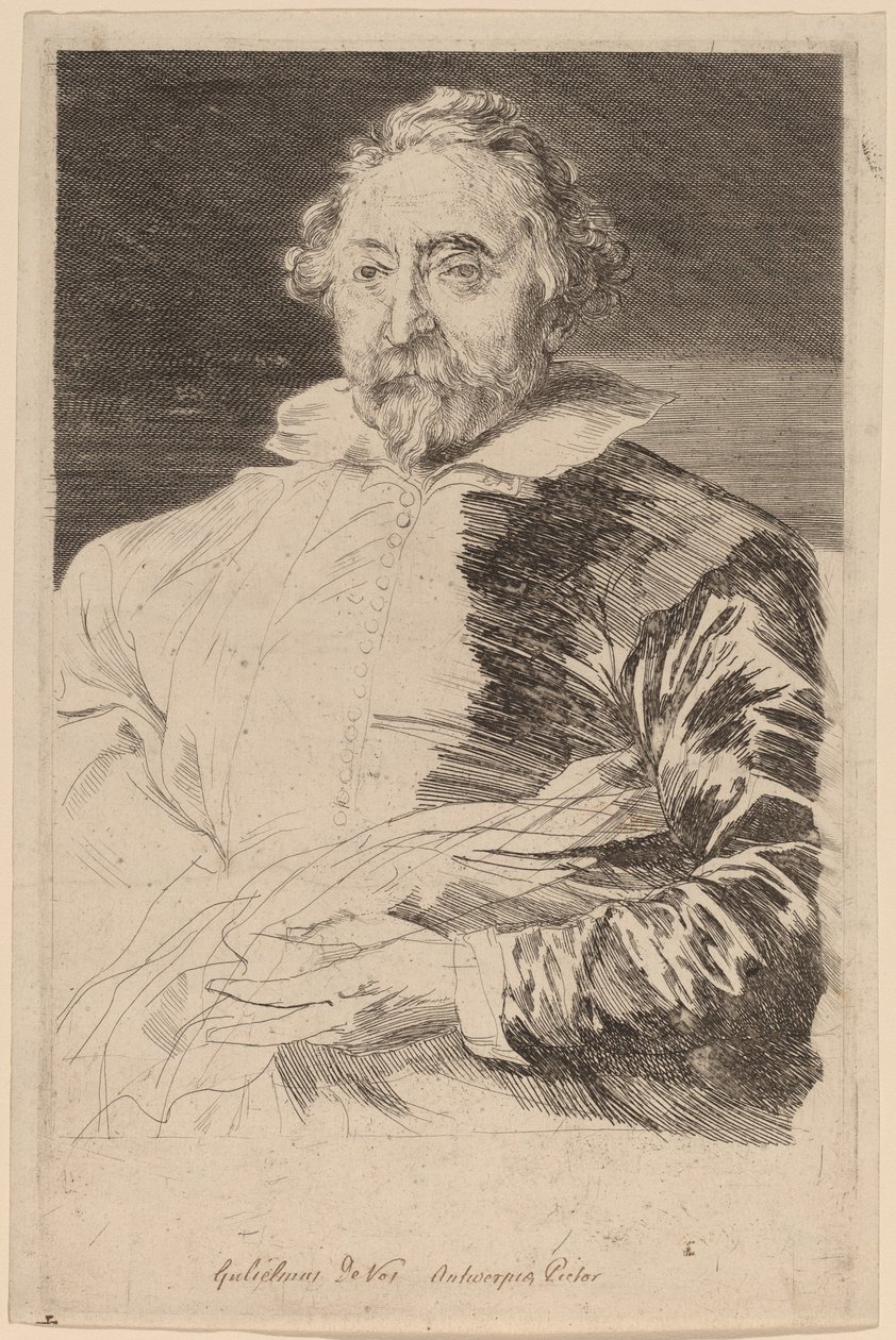 Willem de Vos autorstwa Sir Anthony van Dyck and Schelte Adams Bolswert