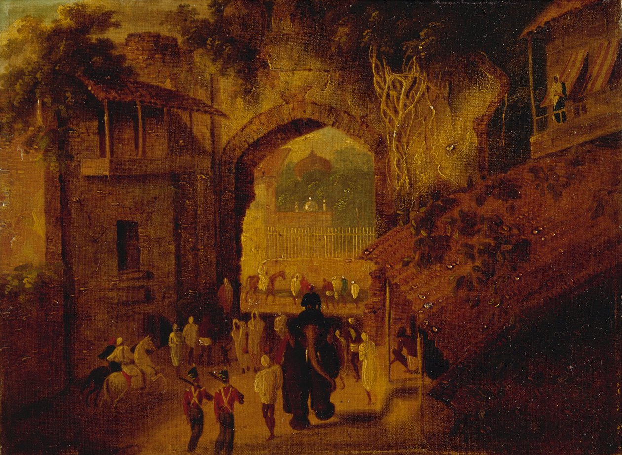 Wschodnia Brama, Patna autorstwa Sir Charles D