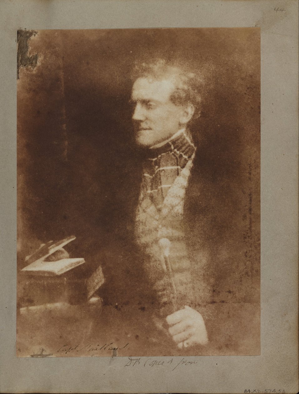 Kapitan W. Heriot Maitland autorstwa Sir David Brewster