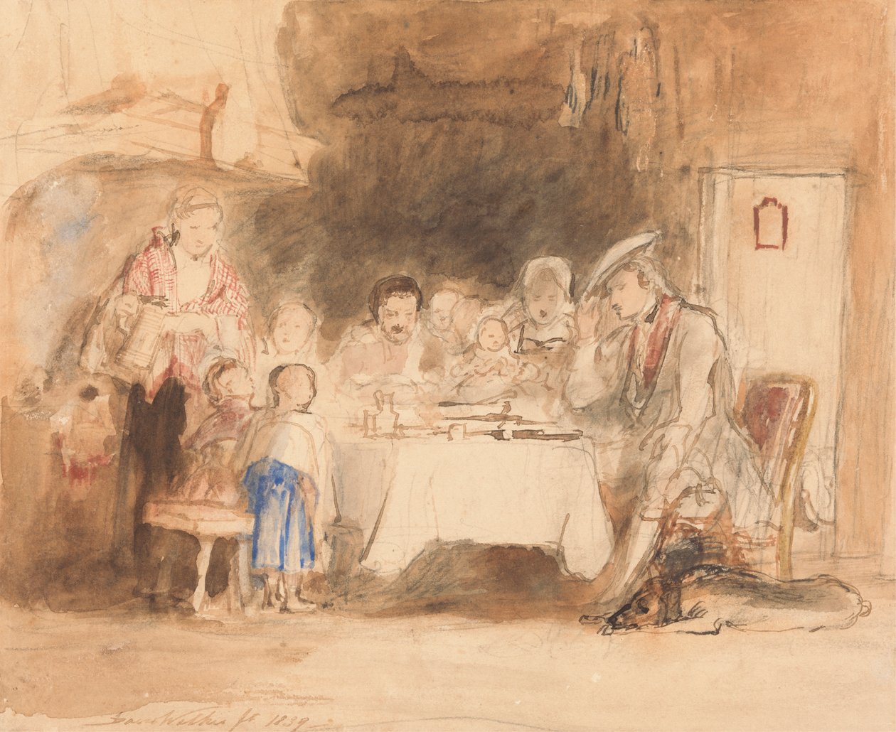 Łaska przed mięsem autorstwa Sir David Wilkie