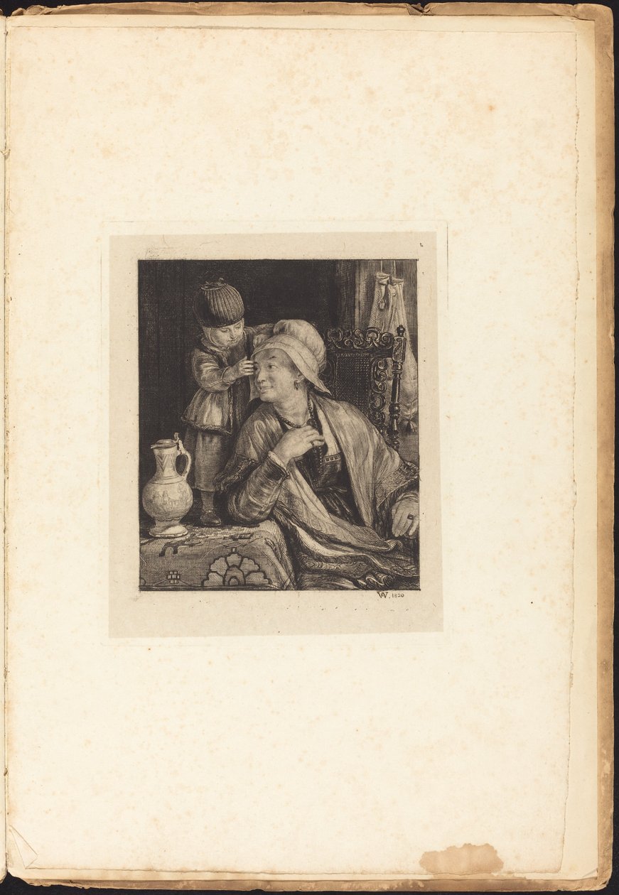 Matka Flamandzka autorstwa Sir David Wilkie