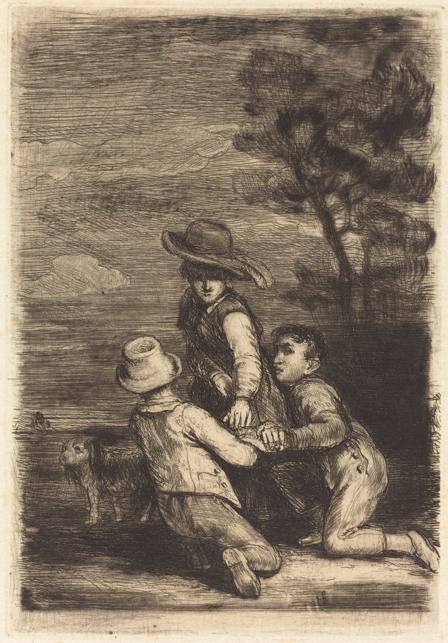 Krzesło Sedan autorstwa Sir David Wilkie
