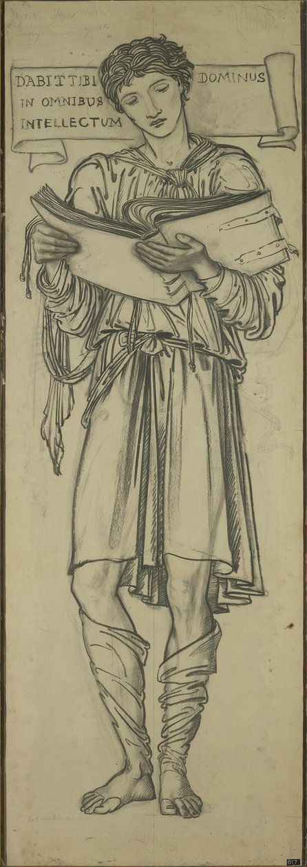Timothy (Kreskówka dla wschodniego okna Lady Chapel) autorstwa Sir Edward Burne Jones