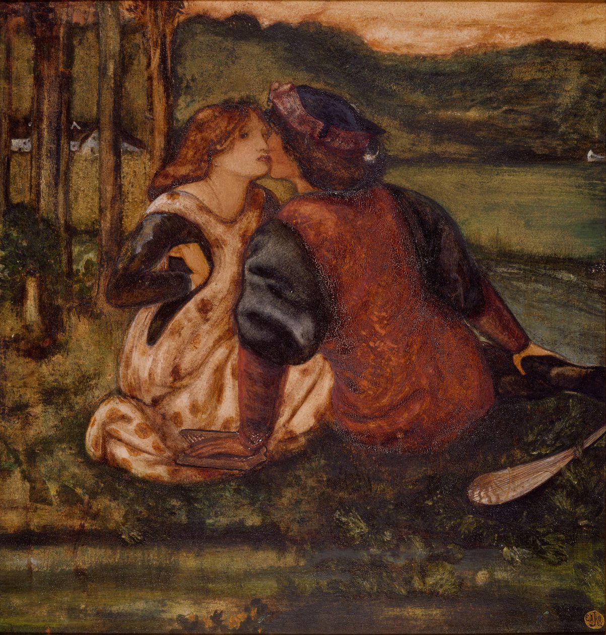 Sielanka, połowa końca XIX wieku. autorstwa Sir Edward Coley Burne Jones
